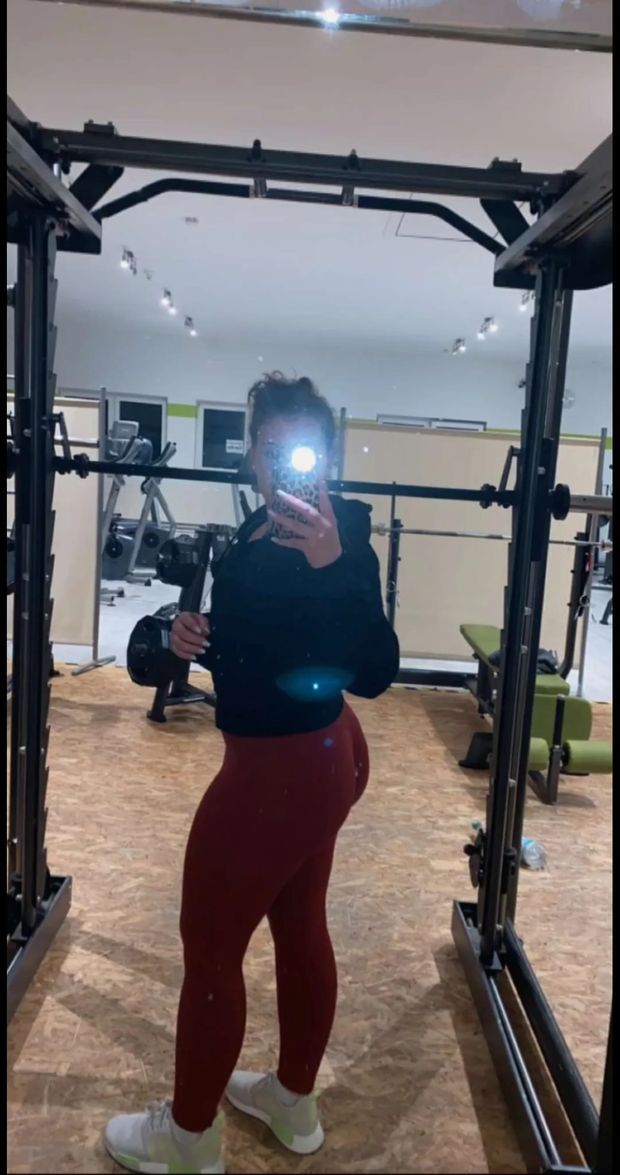 Gym ass in leggings