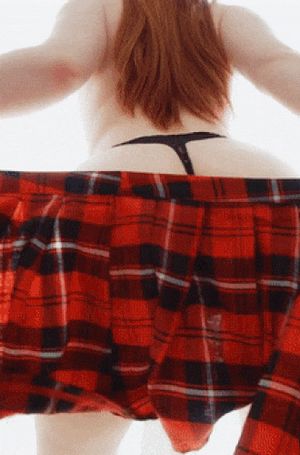 Plaid skirt