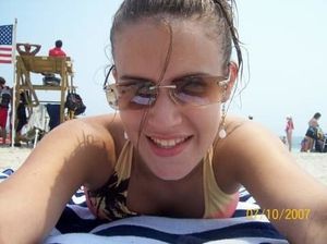 Sexy lil brunette teenslut cocktease Pammie Wagner at the beach