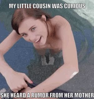 Aunt Lisa is telling the whole family about it.