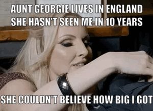 And just like that, another submissive aunt at my service