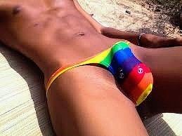 Rainbow tan