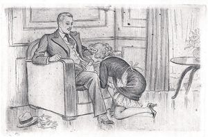 Daphne enjoyed servicing the handsome men that came to visit