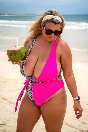 Having A Drink & Looking Sexy On the Beach