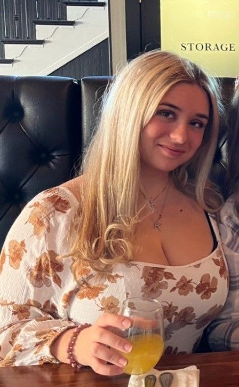Kate with mimosa