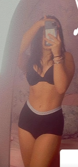 Sexy chav in underwear