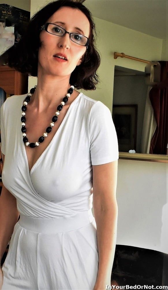 Braless wife