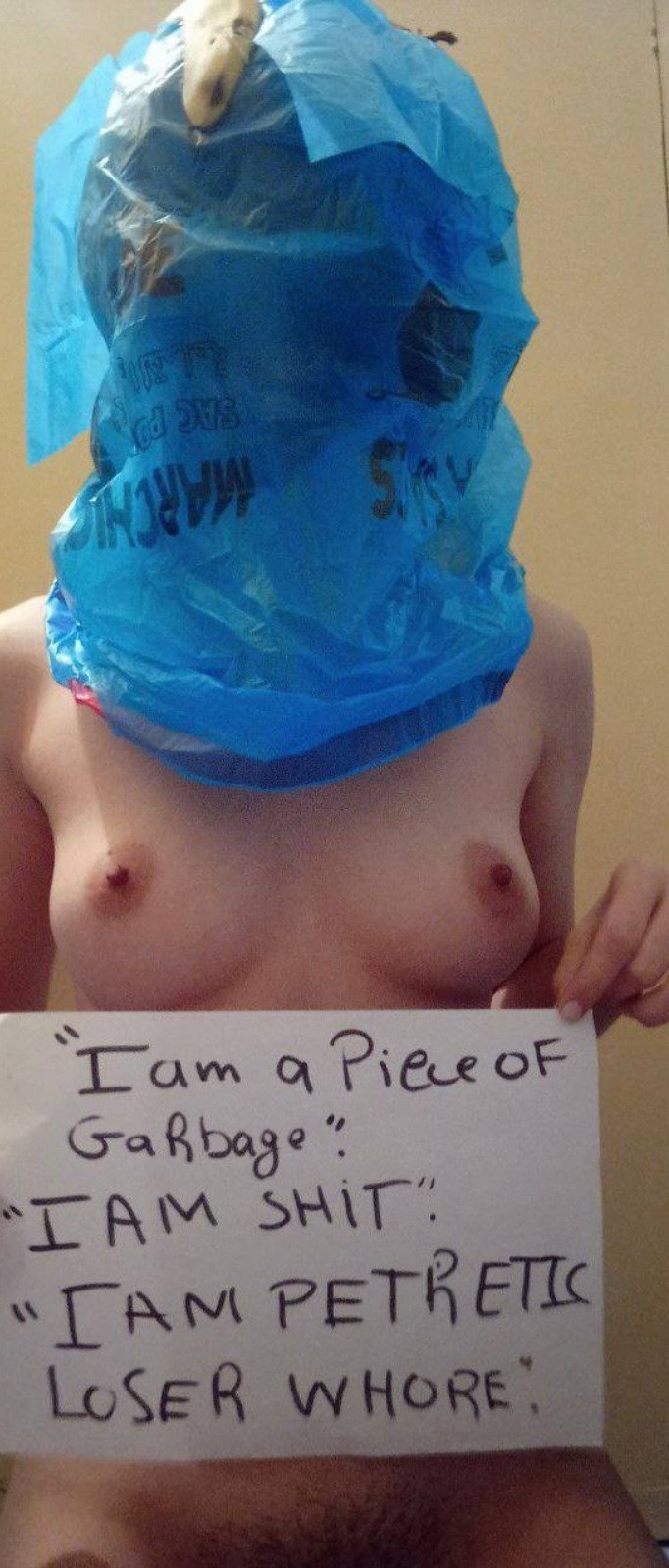 Humiliated slave