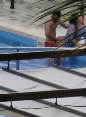 fucking in the hotel pool