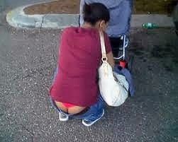 Hot chick thong slip