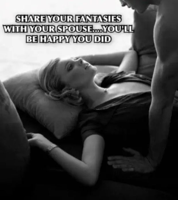 MyWife fantasies are are about lots of cock