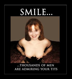 Smile my slut