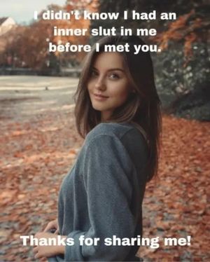 Let her be the slut she was meant to be