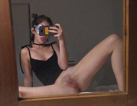 Legs Open Selfie