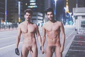 naked couple in Sao Paulo