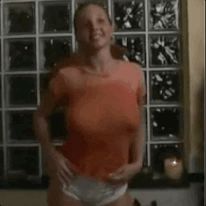 Christina in a wet t-shirt