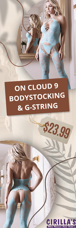 On Cloud 9 Bodystocking & G-string