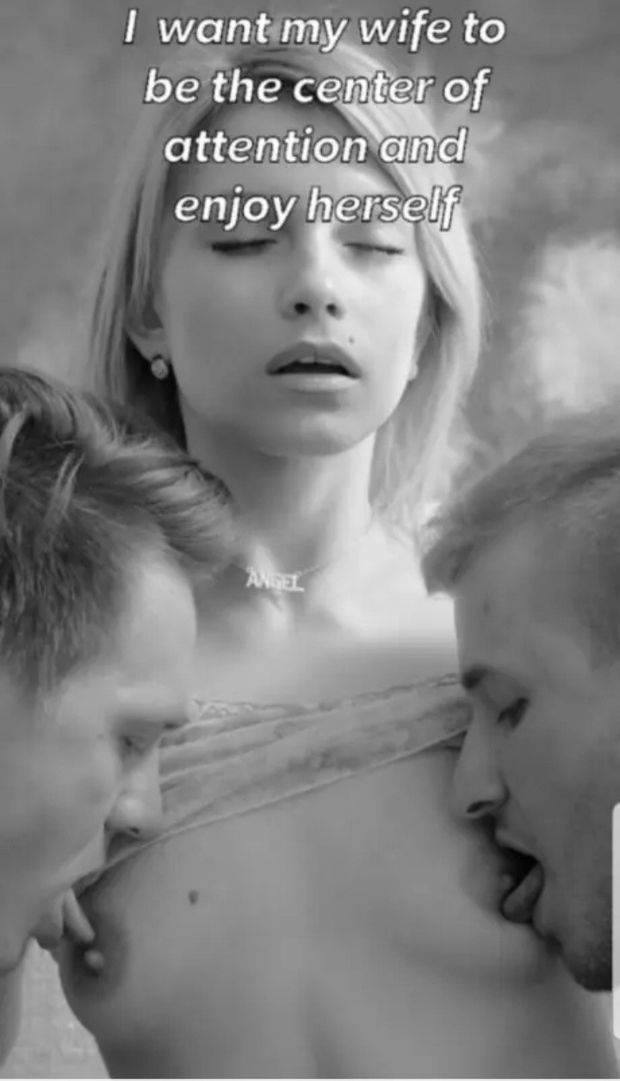MyWife loves being center if attention