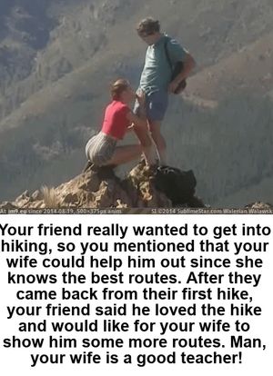 Cheating wife blowjob outdoors