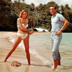 BOND...JAMES BOND....Is that a Camel Toe shot