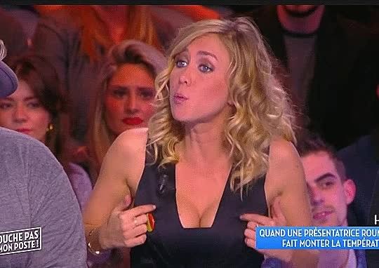 French tv presenter ENORA MALAGRE / ENORA MALAGRE BOOBS