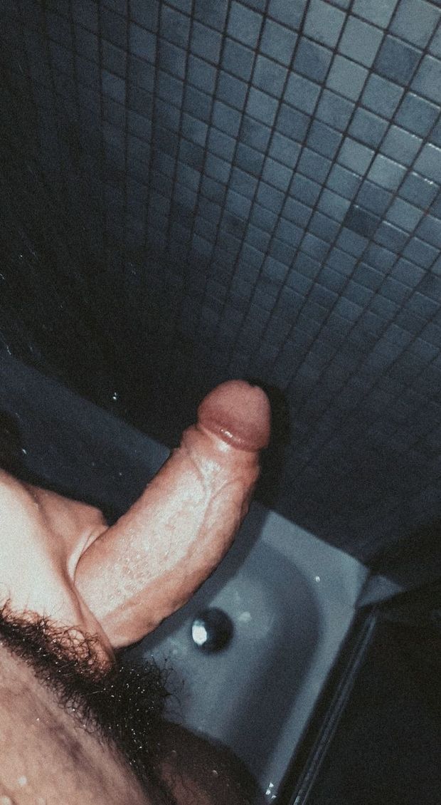Just a big dick in the shower