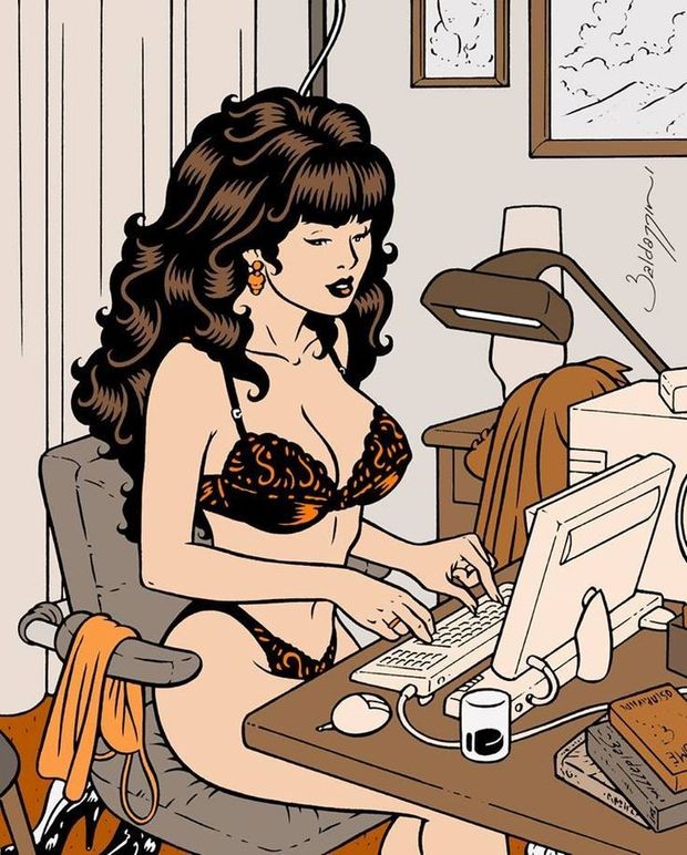 Lingerie secretary