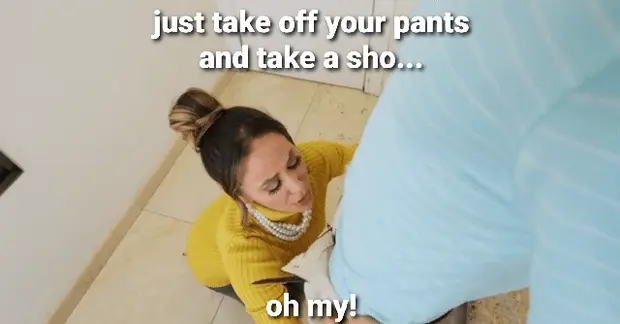 Surprised mom
