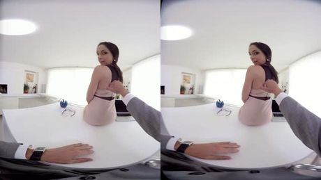 Hard Day at the Office with Marta La Croft - Badoink Vr