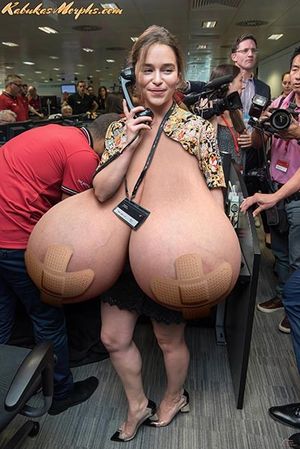 Emilia Clarke Exposing Her Giant Tits kabukasmorphs dot com