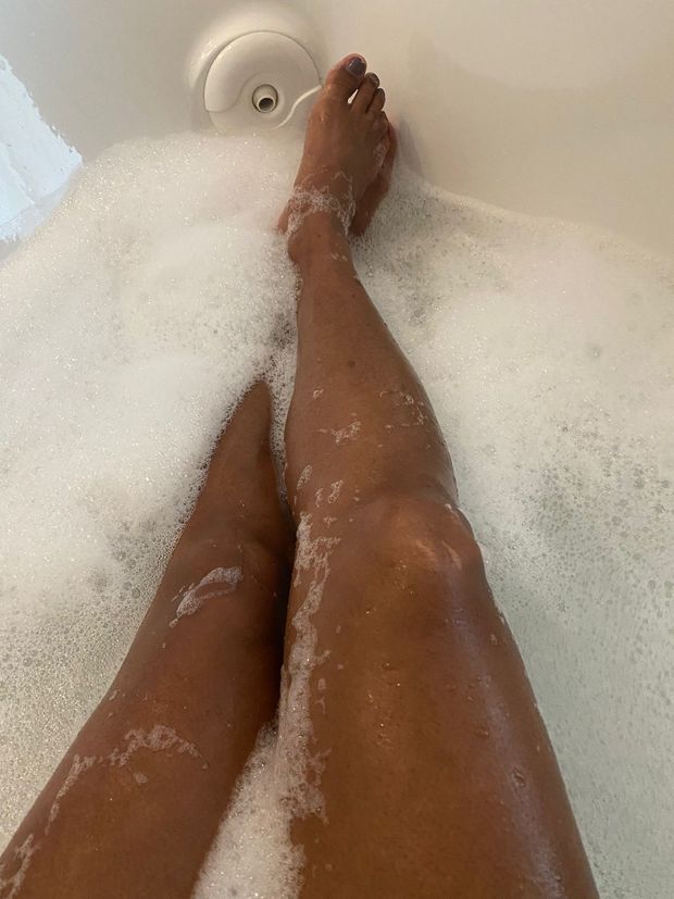 Amazing legs of the woman I'm having an affair with