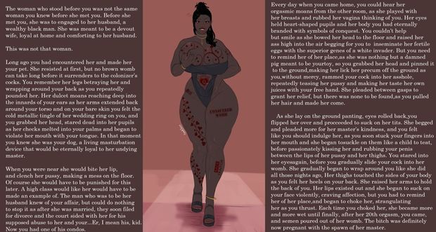 Thicc black bimbo craves BWC
