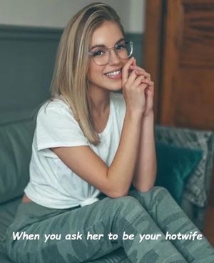 I think she wants it