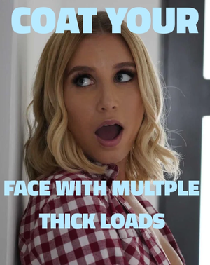 self facial (multiple)