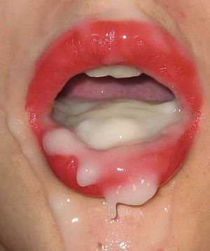 Now finish the job- SWALLOW