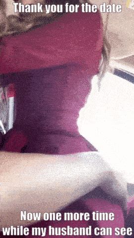 They are parked in the driveway