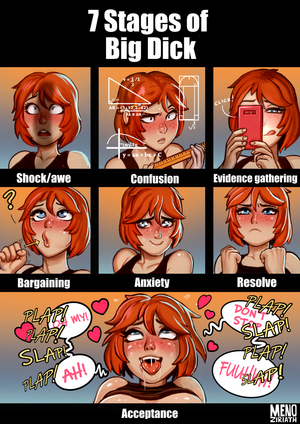 7 stages of big dick