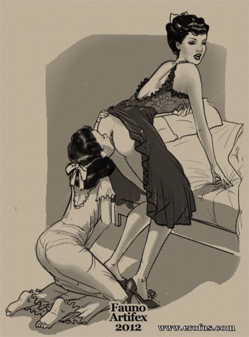 Daughter Eats Out Mother's Ass.  Fauno