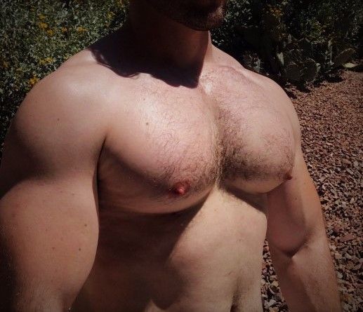 Beautiful pecs