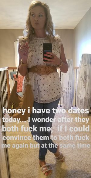 The type of text pics I get from my slutwife