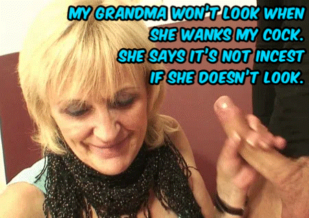 I don’t care if she looks as long as she’s wanking me