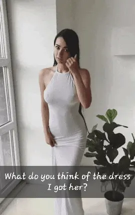 I love the dress