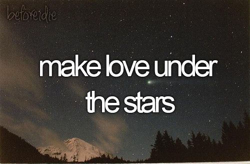 under the stars