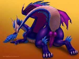 cum bi gay dragon wants cum!!