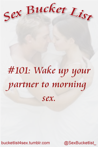 morning wake up sex