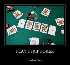 strip poker