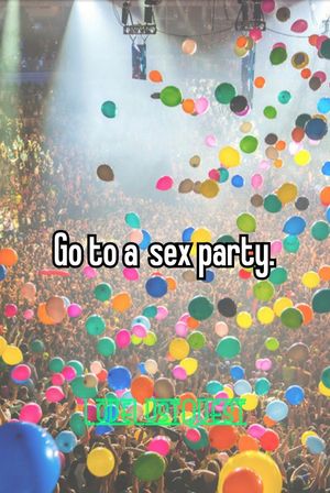 sex party