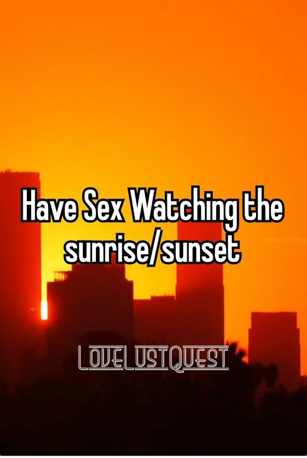 sunrise sunset