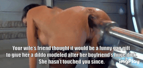 You know you shouldn’t be jealous since it’s just a toy, but you’ve never been able to make her cum like that