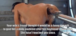 You know you shouldn’t be jealous since it’s just a toy, but you’ve never been able to make her cum like that